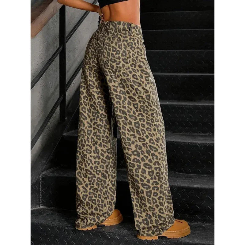 Vaqueros de leopardo